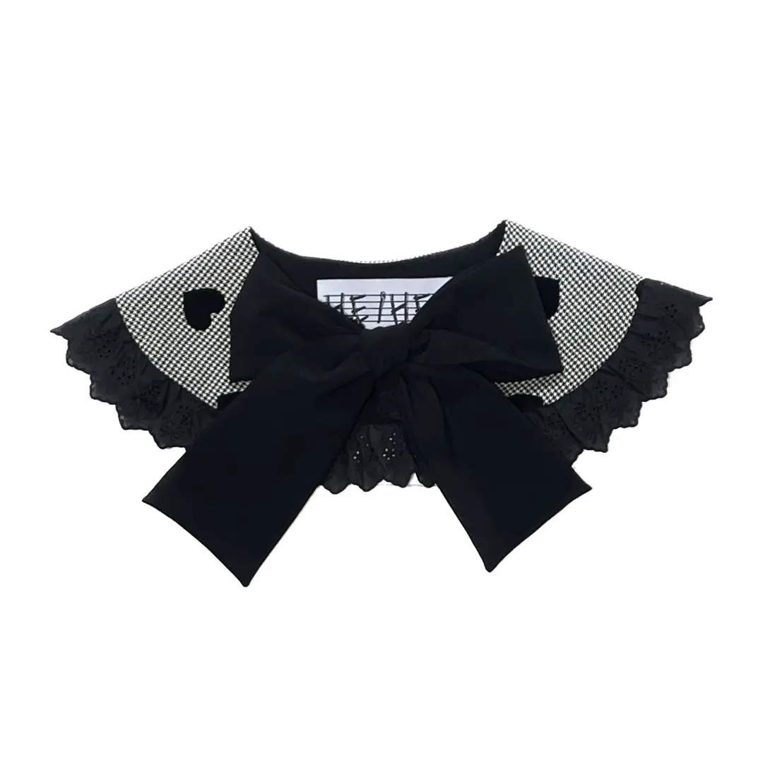 heihei ワイドヨークワンピース 付け襟 ベレー帽 3点セット Amazon.co.jp: HEIHEI ベレー帽 つけ襟 セット クマ くま