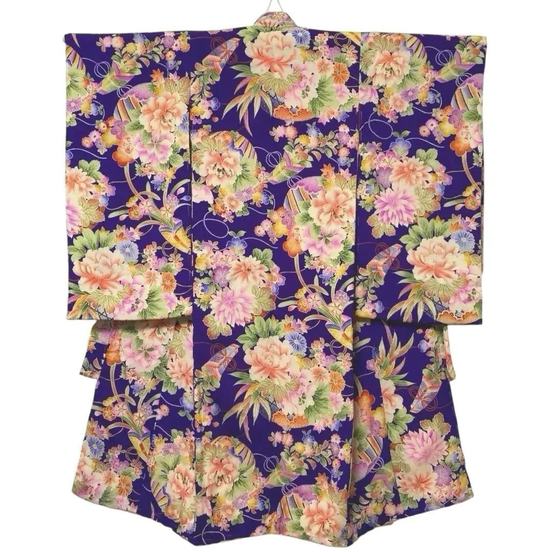 Thumbnail of ¨̮⃝ Omiyamairi Kimono (for baby's first shrine visit) / 3-year-old Shichi-Go-San Kimono / Antique Kimono / Nagajuban (undershirt) set