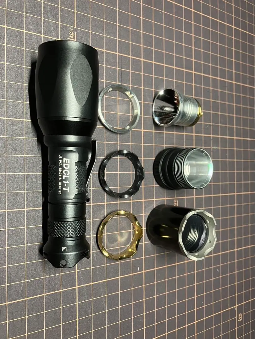 時限値下げ！SUREFIRE EDCL1-T サイリムスイッチバック付き EDCL1-T - SureFire