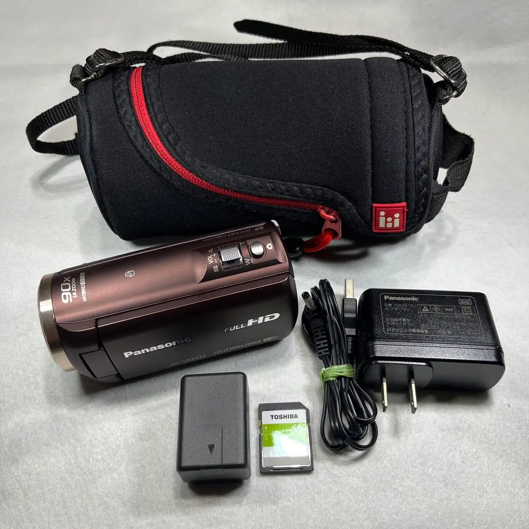 [訳あり］パナソニック HC-V550M ピンク Amazon.co.jp: パナソニック デジタルハイビジョンビデオカメラ