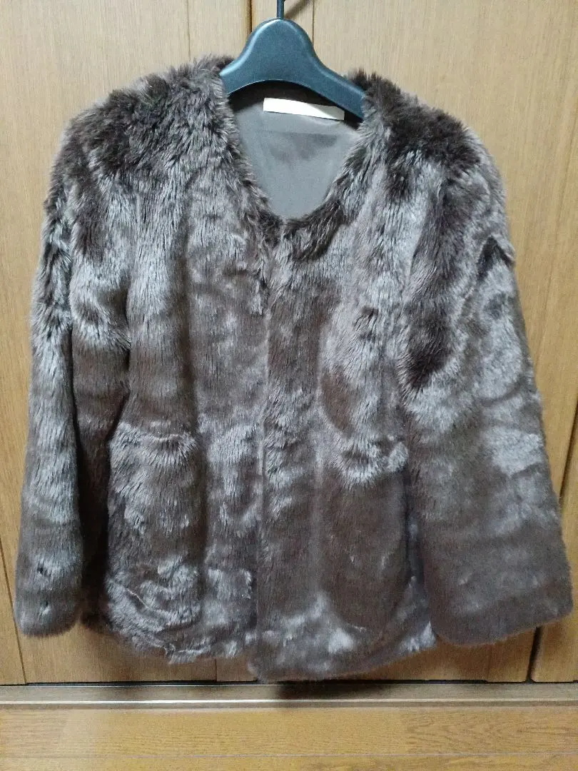 Thumbnail of SHIPS Khaju Short Faux Fur Coat