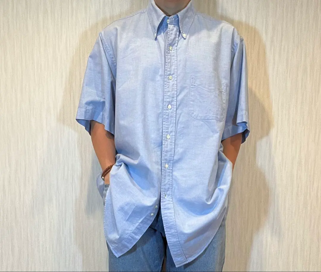 Thumbnail of Brooks Brothers "makers" short-sleeved shirt, made in the USA, 90s~