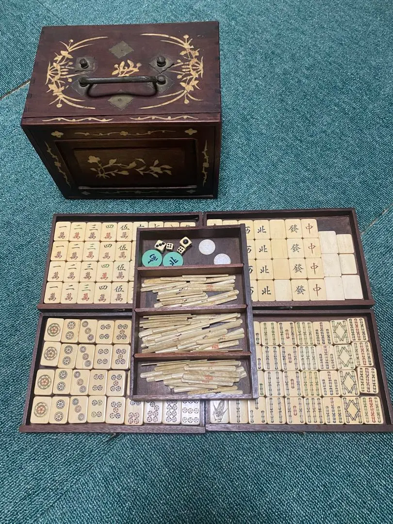 ● 新品未使用 高級麻雀牌 特選麻雀牌 Amazon | 未使用 高級麻雀パイ 藝夢堂 麻雀牌 昭和レトロ | 麻雀