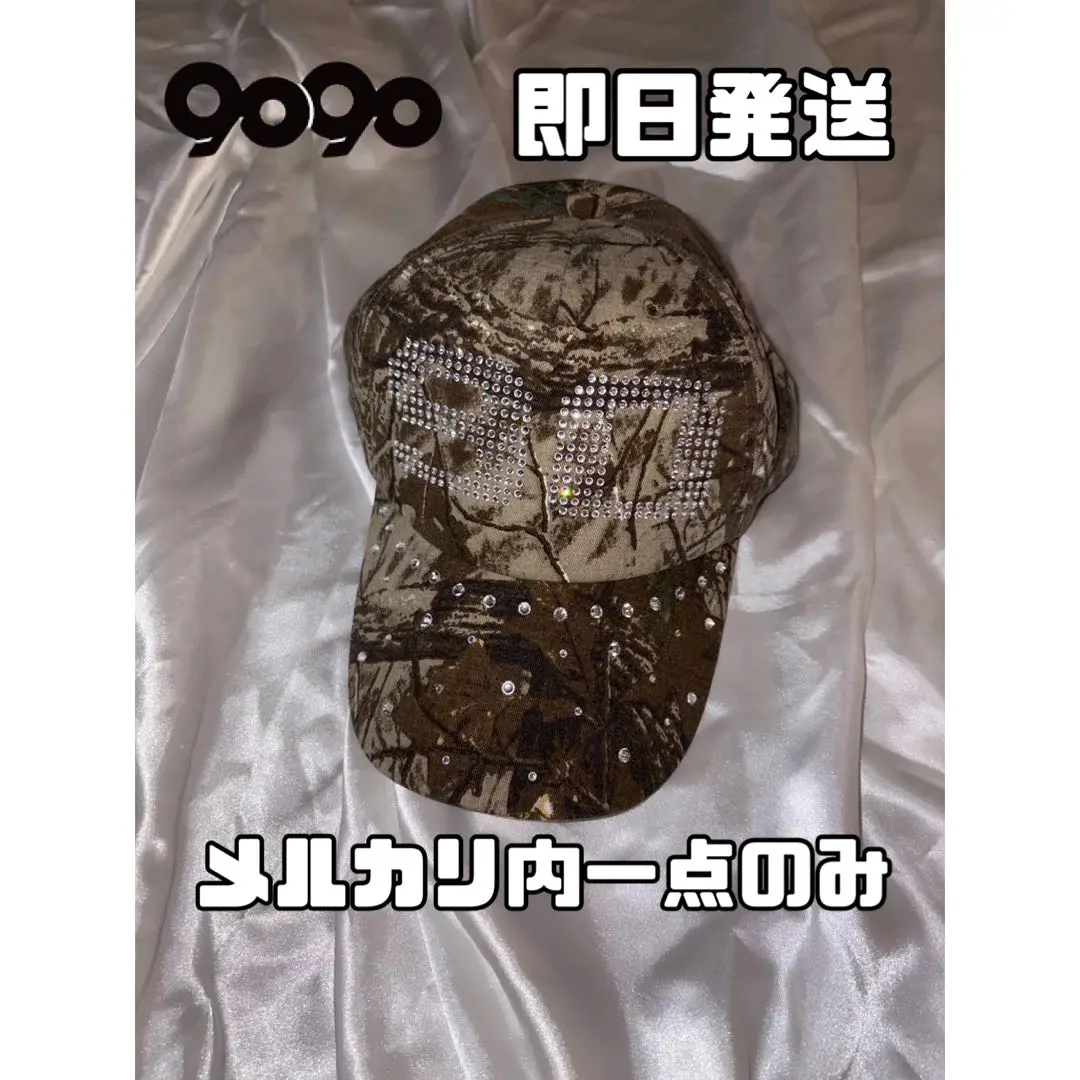 9090girl キャップ 黒 24.12.16.