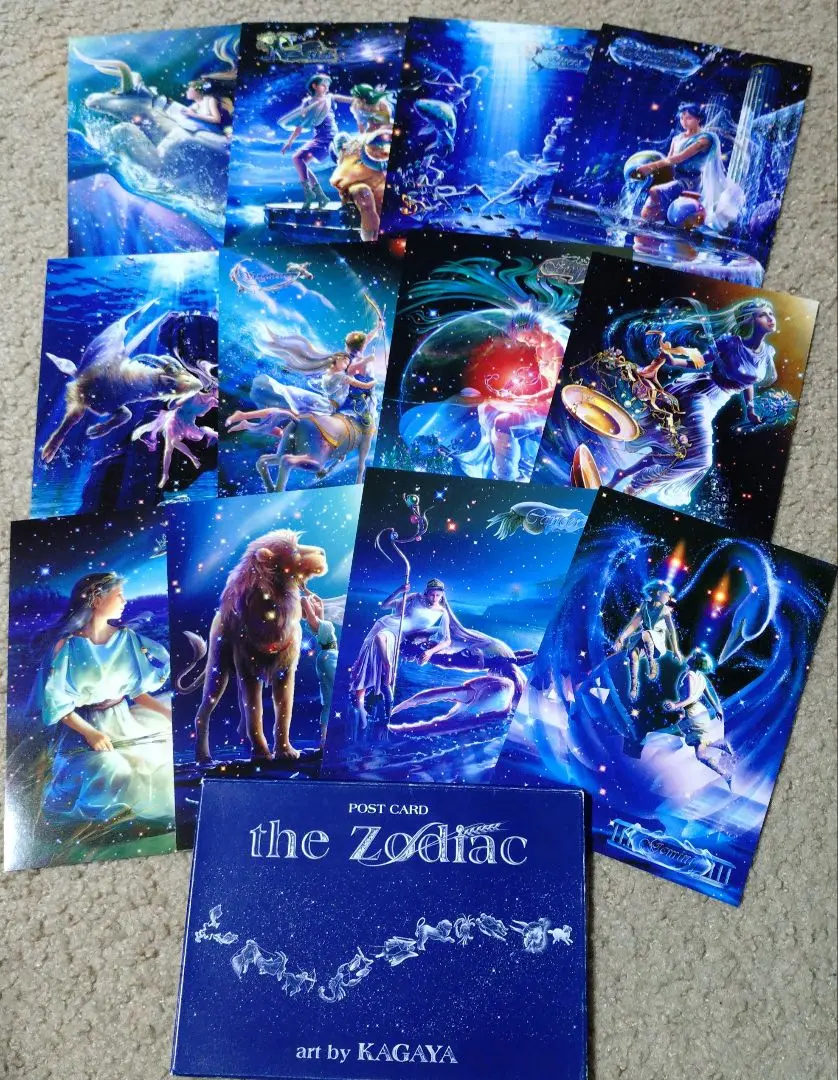 KAGAYA　双子座12星座パズル the Zodiac 1000ピース　復刻版 KAGAYA◎星座パズル2種◎かに座ふたご座the Zodiac
