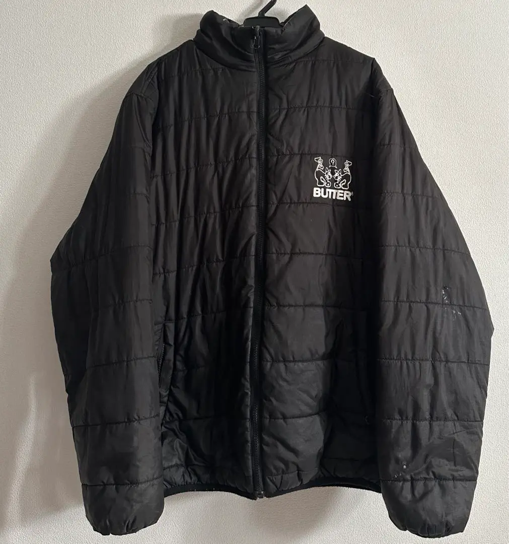 BUTTER GOODS チェック エコダウン ジップブルゾン M BUTTER GOODS チェック エコダウン ジップブルゾン M
