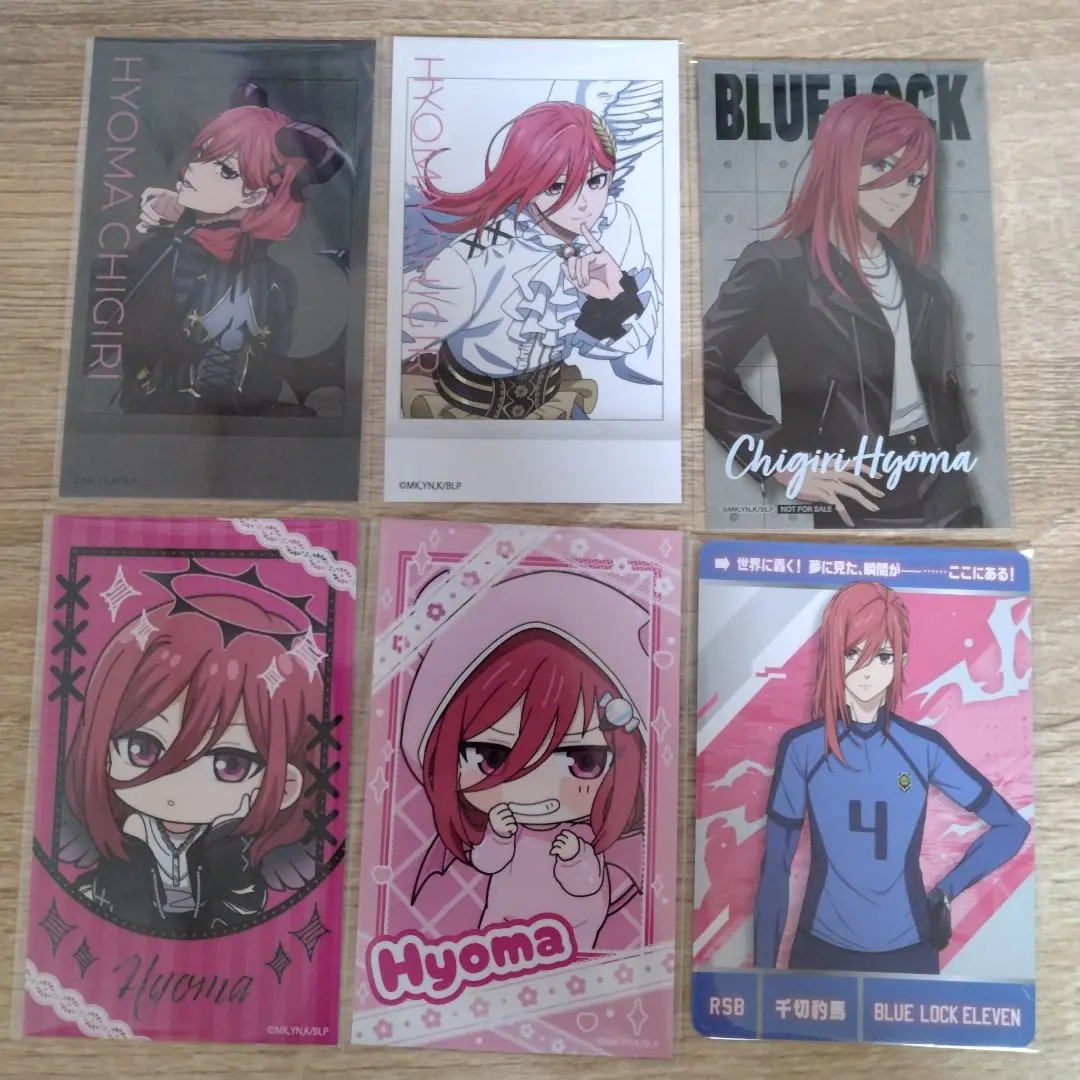Thumbnail of Chigiri Hyoma Favoteria Cheki-style card Angel Devil Punk Bonus Blue Lock ①