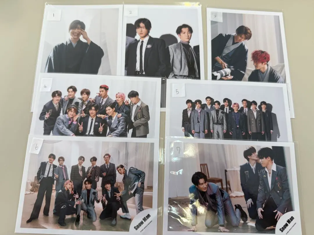 Thumbnail of Snow Man Official Photo 5 pieces