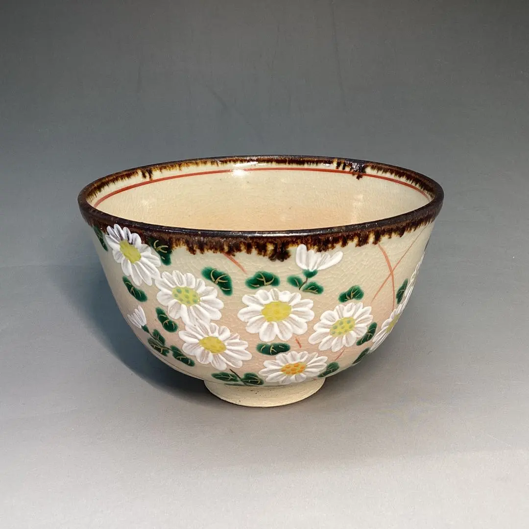 Thumbnail of Antoku Kiku Tea Bowl, New, Unused, Excellent Condition
