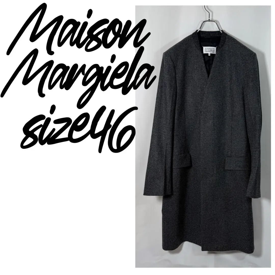 メゾンマルジェラ ロングカラーコート 2014aw 本人期 MA3674EM001930_1_l.jpg