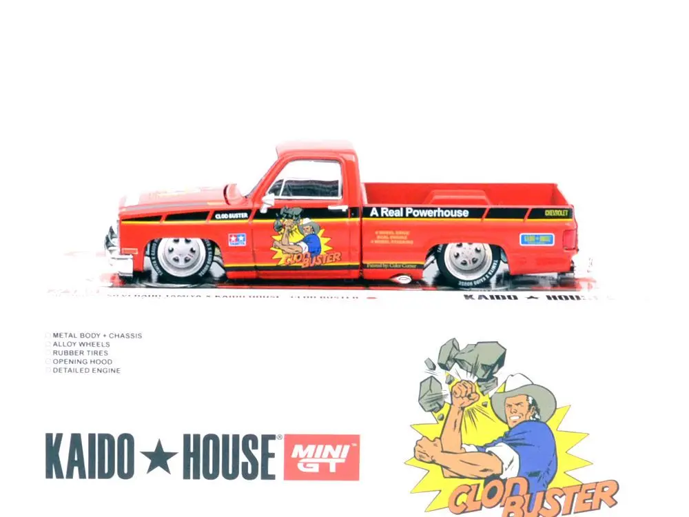 開封済　街道ハウス　MINI GT CLOD BUSTER クラッドバスター MINI GT x 街道ハウス シボレー シルバラード タミヤ クラッド