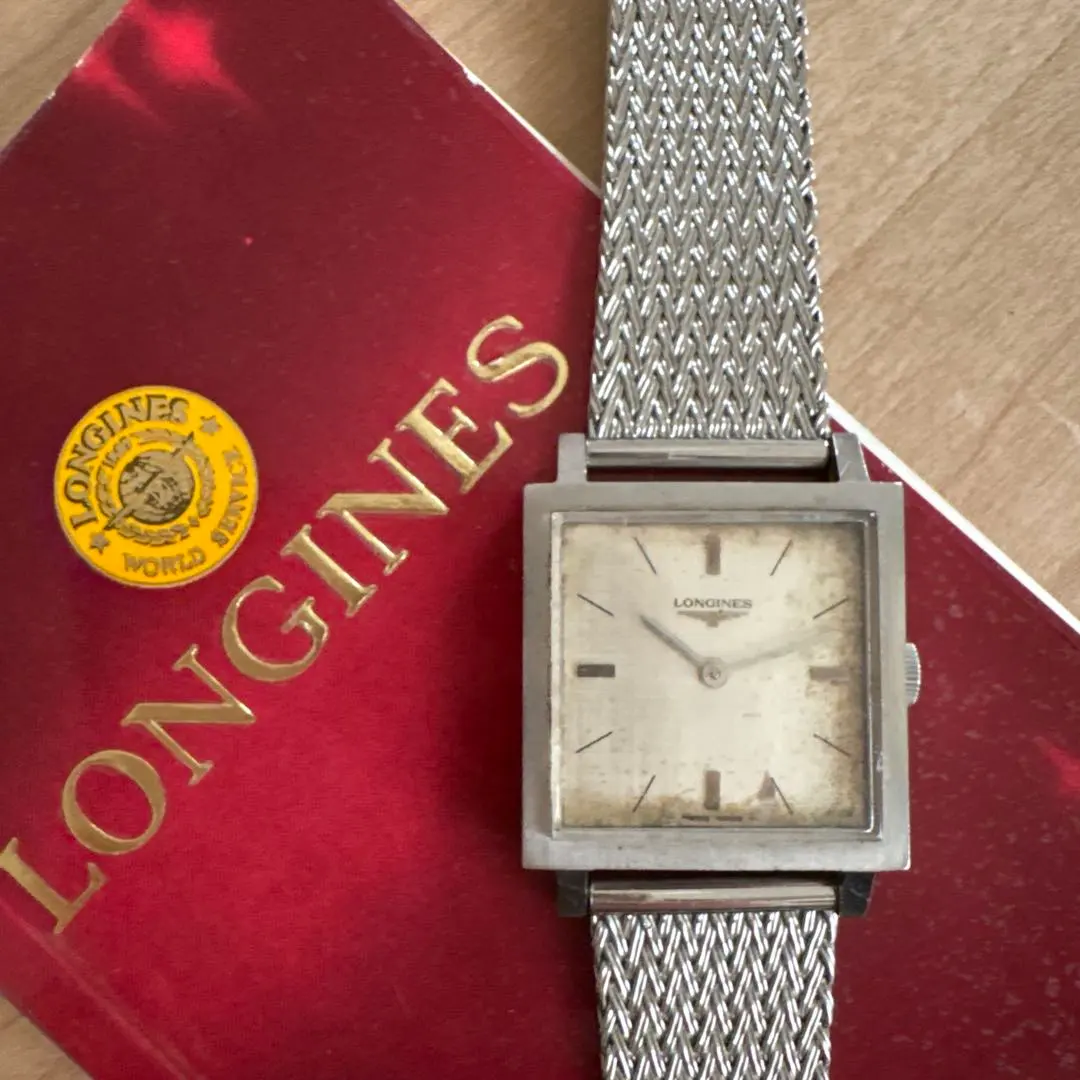 Thumbnail of [Vintage] LONGINES Longines Hand-wound Watch Square