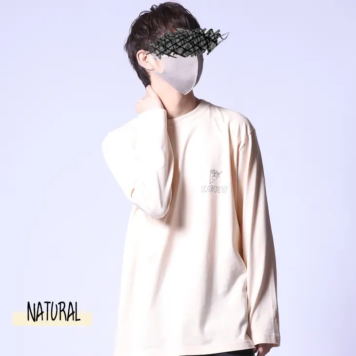 ワイテルズ Nakamu カンゴール ロングTシャツ Nakamu×KANGOL REWARDコラボ 長袖Tシャツ