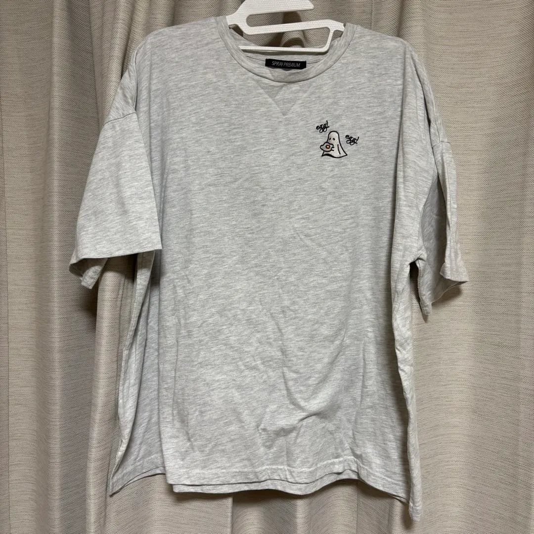 Thumbnail of SPRAY PREMIUM Gray Short Sleeve T-shirt Size F