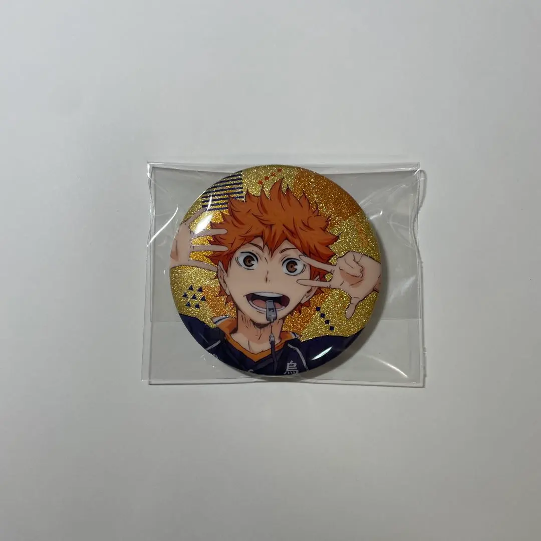 Thumbnail of Haikyu!! Hinata Shoyo Can Badge, New, Unused