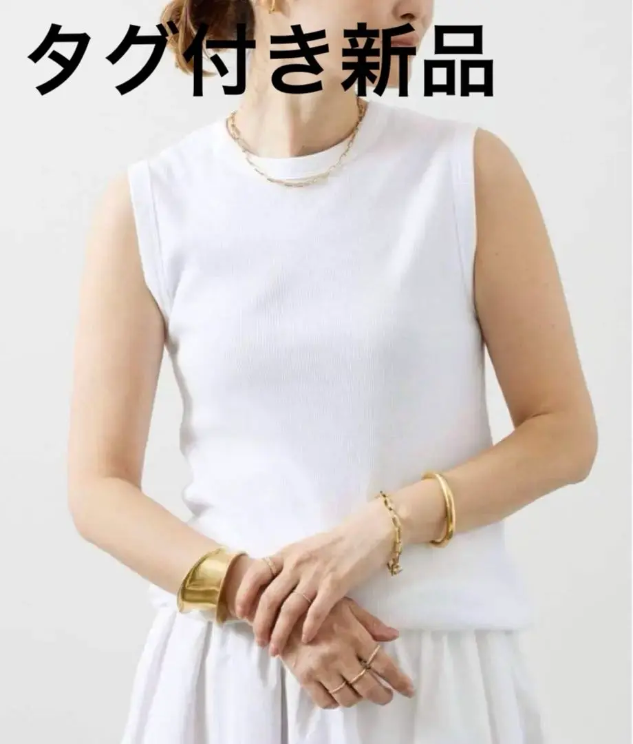dignity sleeveless プルオーバー 2020SS リブタンク