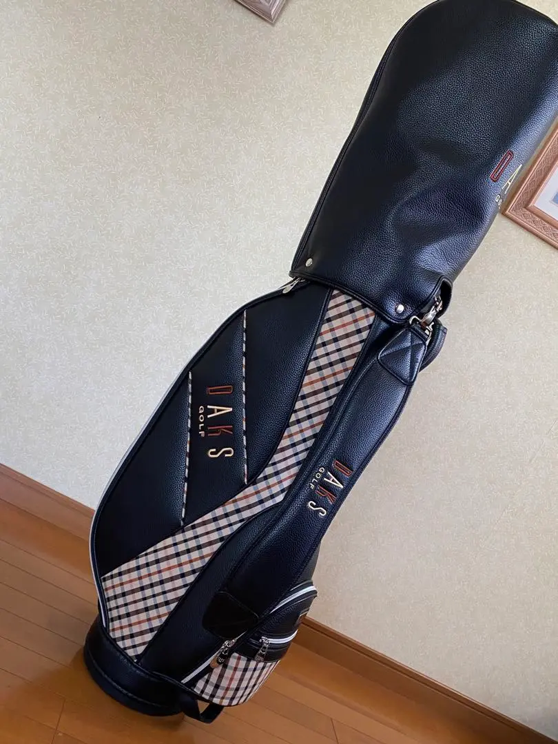 値下げ！☆美品☆DAKS GOLFダックスゴルフ キャディーバック DAKS】Golf Bag Wheel caddy bag DKCB-028L (DAKS/キャディー