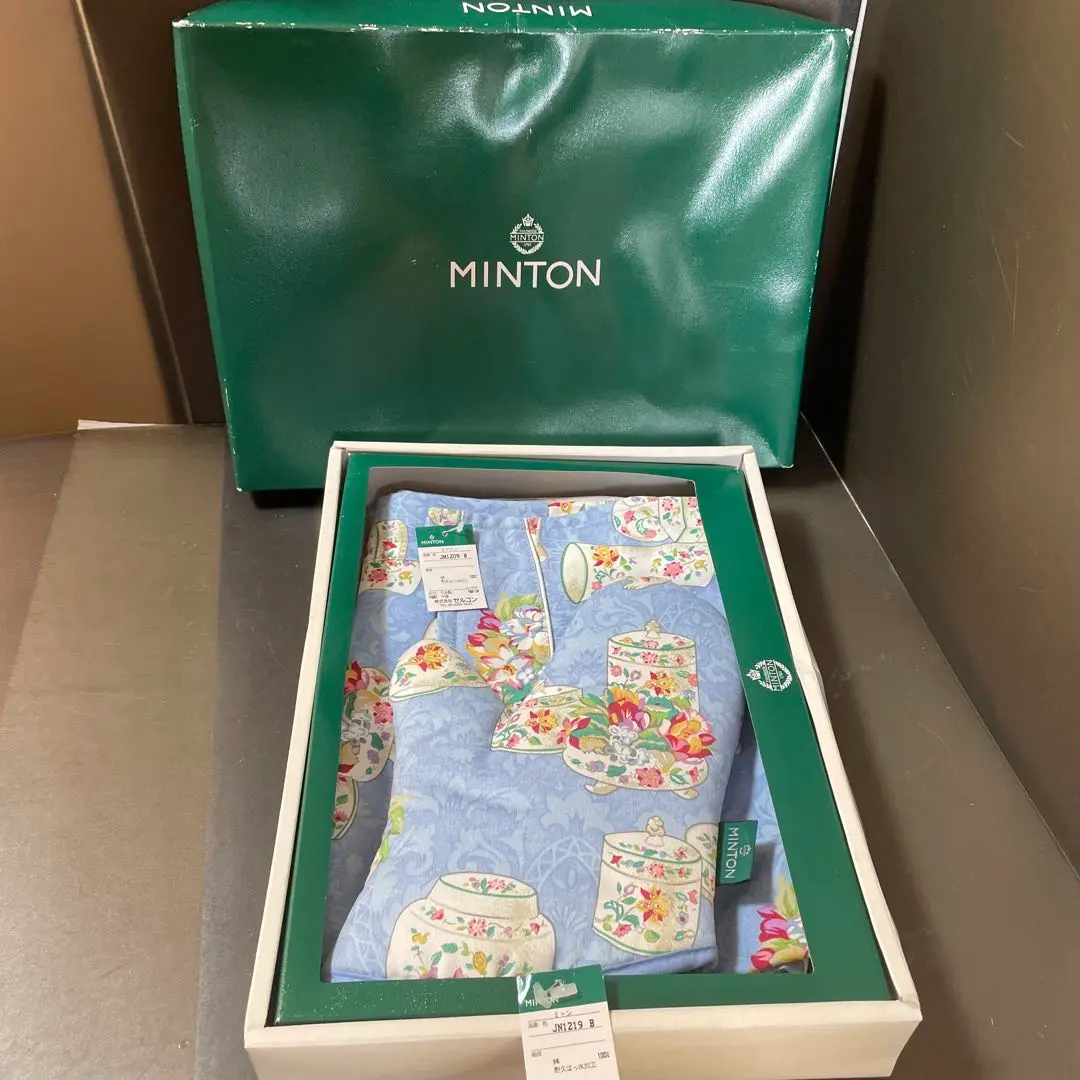 MINTON カッププリントエプロン ベージュ MINTON - MINTON ミントン エプロン 新品タグ付きの通販 by ぽん