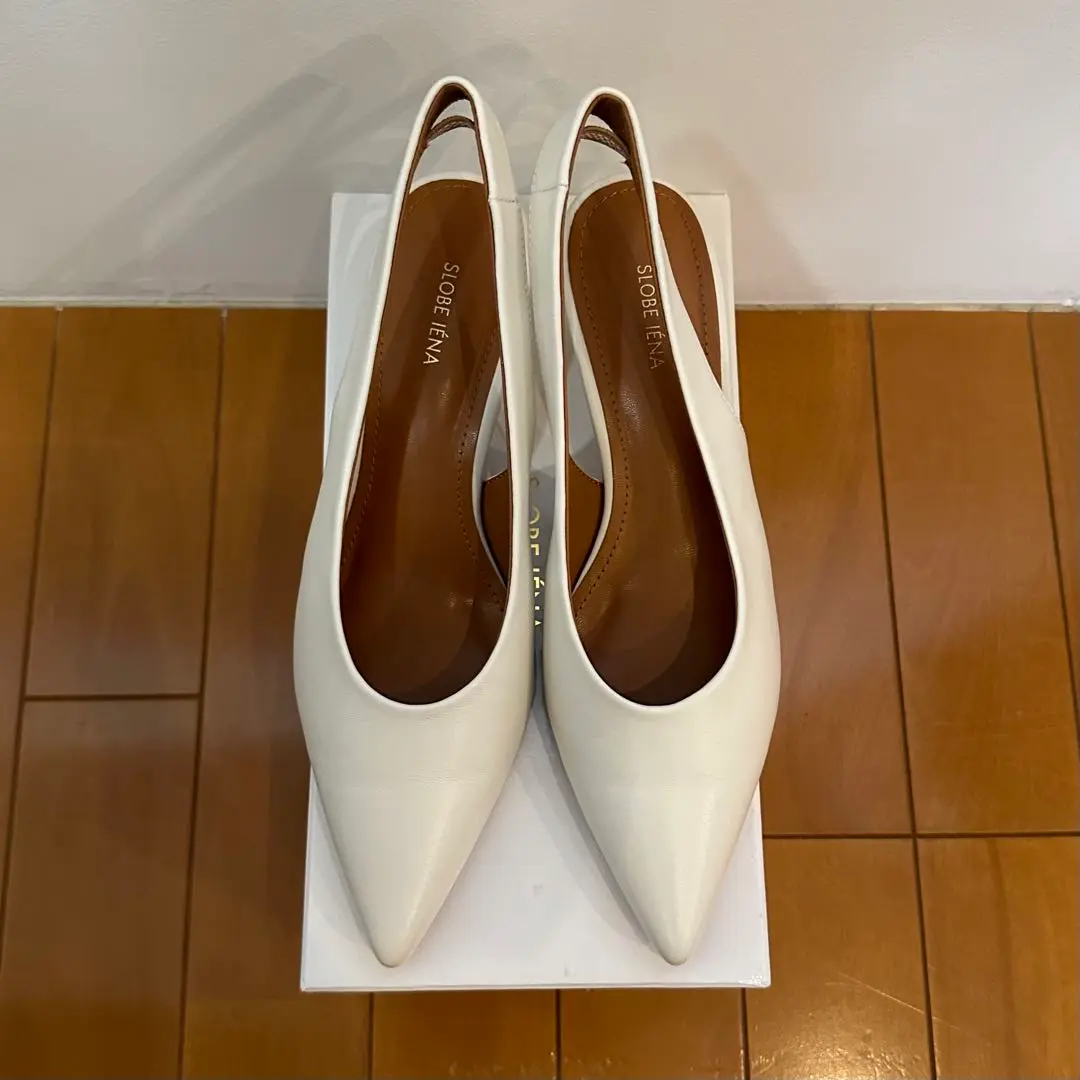 slobe iena ボニータス　ポインテッドパンプス　ベージュ SLOBE IENA パンプス 「追加2」BONITAS/ボニータス ポインテッド