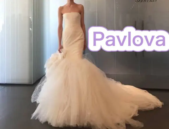 Vera Wang Pavlova US4ウェディングドレス 2025年最新】Vera wang pavlovaの人気アイテム - メルカリ