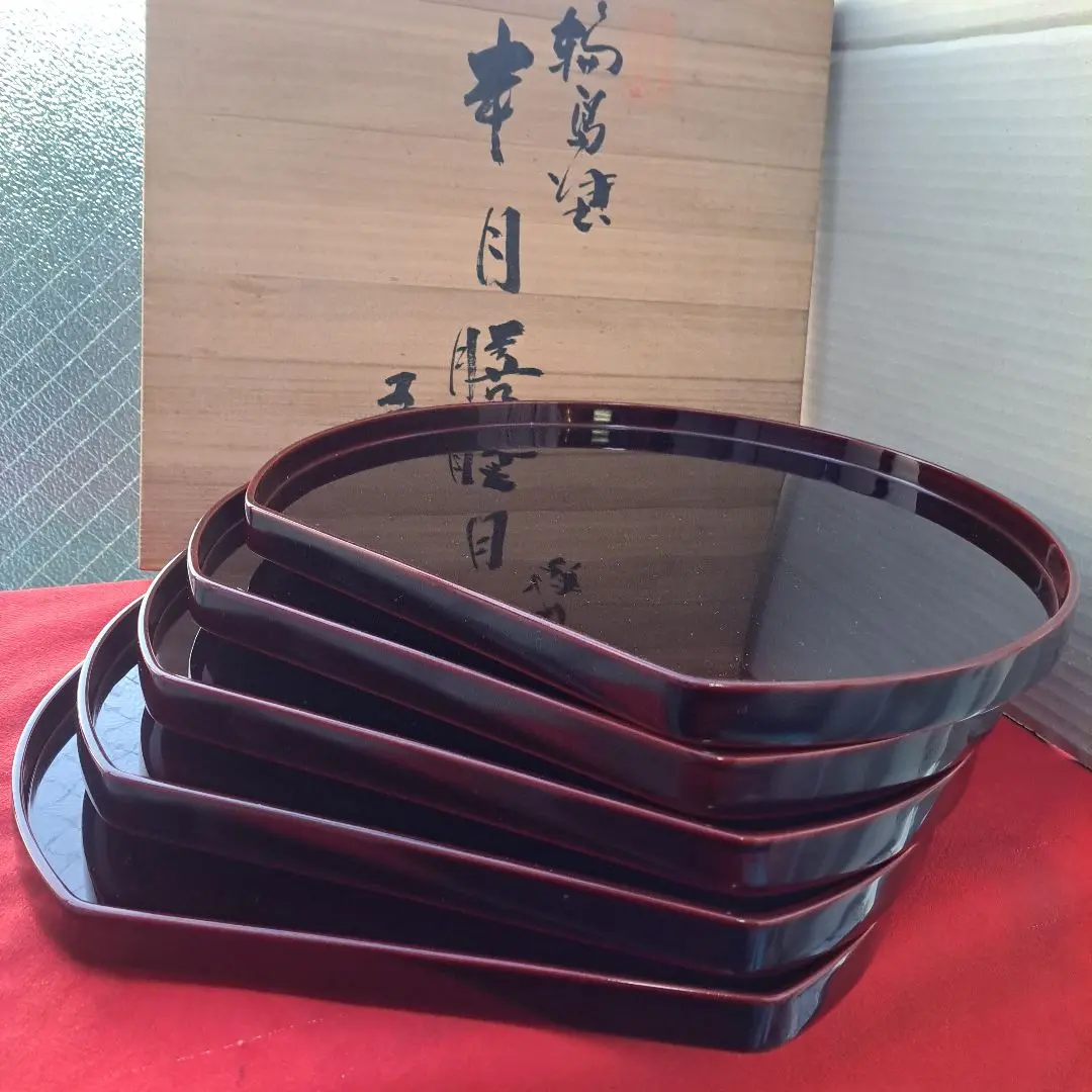輪島塗　中島忠平造　蒔絵付 煮物椀 五客　美品　共箱　茶道　懐石道具　送料込 2025年最新】輪島塗 忠平の人気アイテム - メルカリ