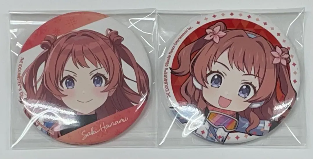 學園偶像大師 × 狹山滑雪場 57mm 徽章 花海咲季 的縮圖