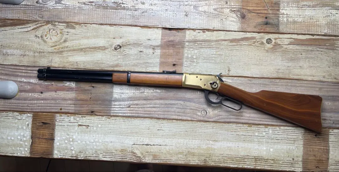 4AAM024 MARUSHIN マルシン ウィンチェスター M1892 マルシン ウィンチェスターM1892 ガス/6mm/SV/ダーク2ブラウン/ブナ