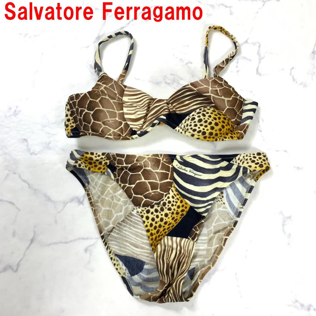 未使用・タグなし☆フェラガモ Ferragamo ビキニ／水着 サイズ40