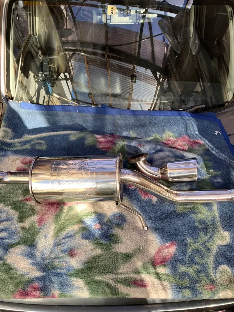 上品なファッション ラパンSS使用MG21Sモコ純正オプションフジツボマフラー パーツ