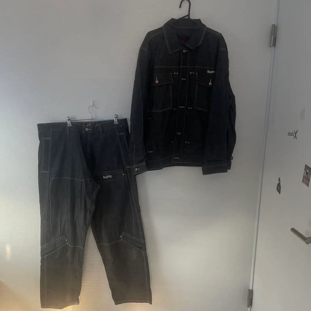 Johnny blaze デニムセットアップ　リバーシブル JOHNNY BLAZE ジョニーブレイズ リバーシブル デニムジャケット