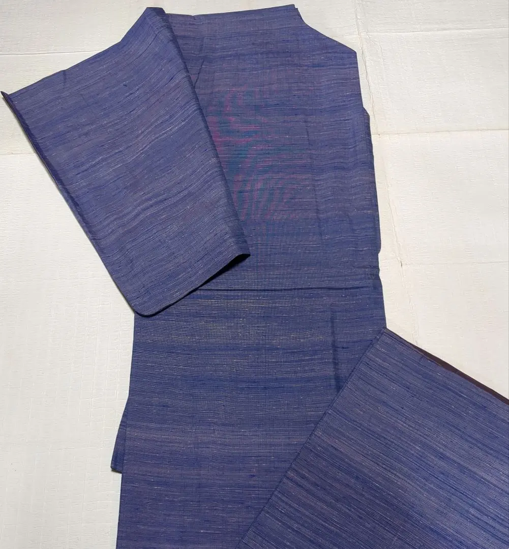 紬 袷 粉藍色 6500→5500 的縮圖