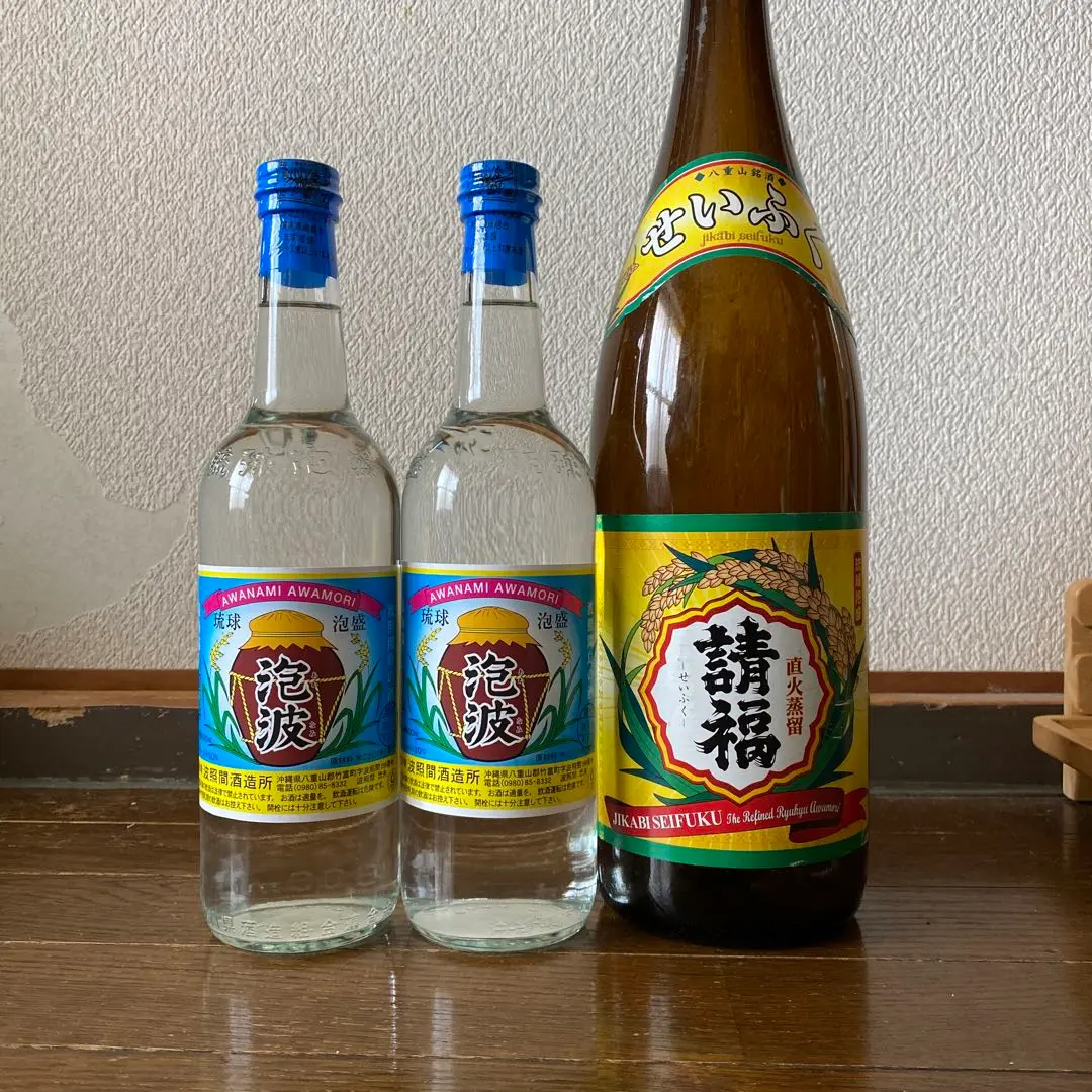 泡波　泡盛　360ml 3本セット 楽天市場】泡波 360mlの通販