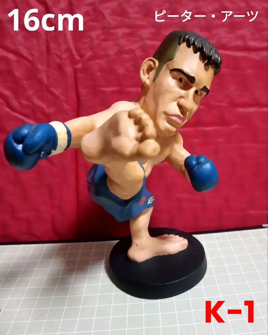 ステファン・レコ K-1 サイン入りグローブ ミルコクロコップフィギュア付 ステファン・レコ K-1 サイン入りグローブ ミルコクロコップ