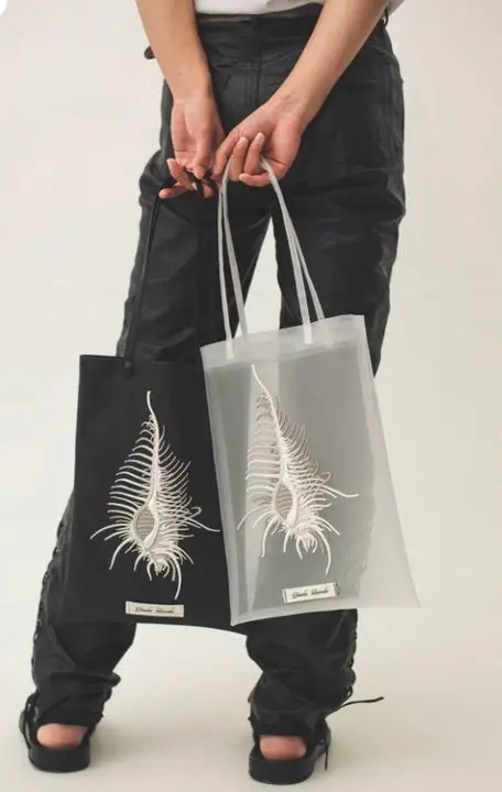 Tanaka Daisuke バンブーバッグ tanakadaisuke Snow bijou Pouch bag