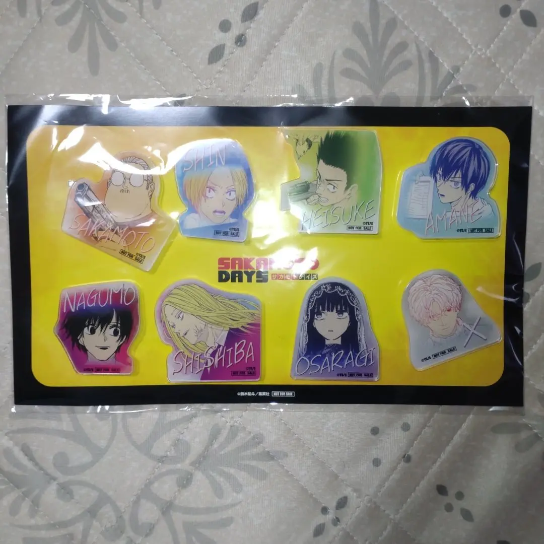 サカモトデイズ 南雲 アクリルバッジ 17巻 当選品 非売品 新品 SAKAMOTO DAYS アクリルネームバッジ＿南雲/ぷちクラ