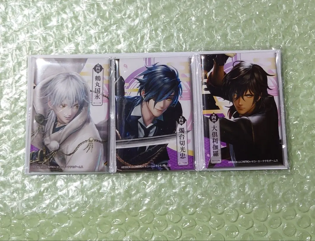 Thumbnail of Touken Ranbu Warriors Animate Limited Set Tsurumaru, Shokudaikiri, Okurikara