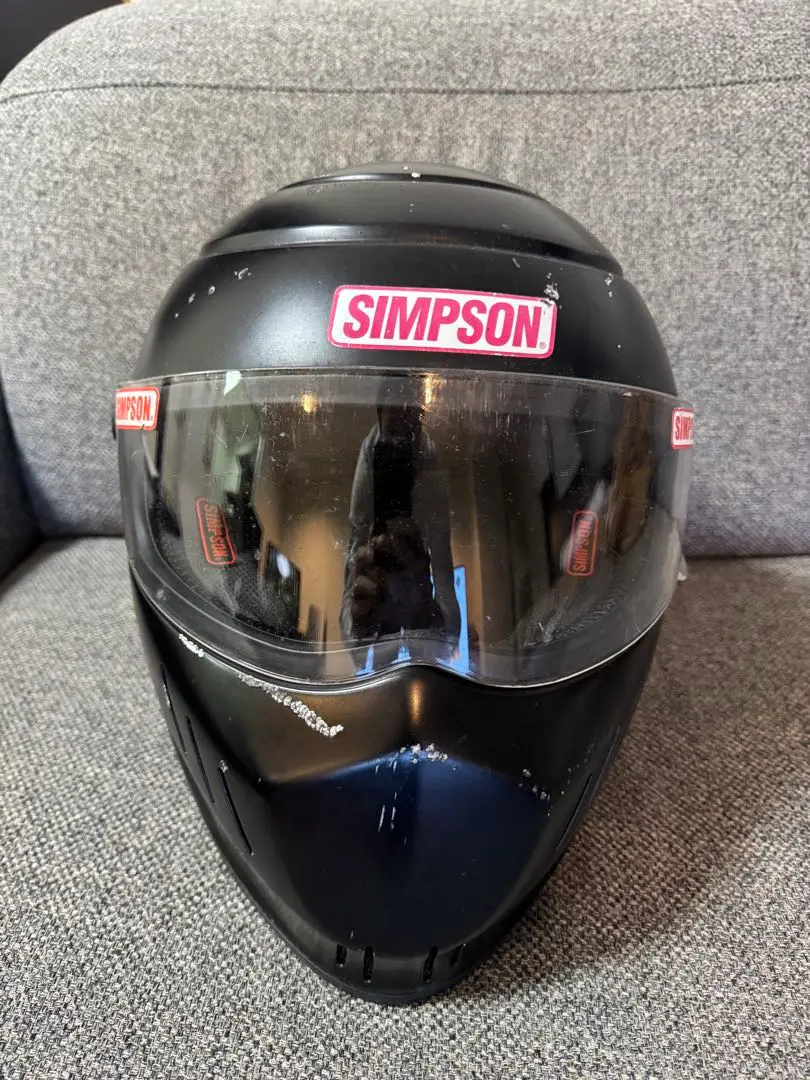 む〜みん　SIMPSOM フルフェイス極美品 SIMPSON（バイク） シンプソン M30 バイク用フルフェイス