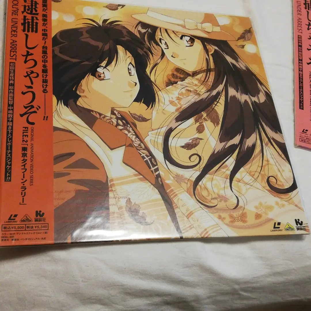 【アニメLD】逮捕しちゃうぞ FILE1~4 BOX・ボーナスジャケットつき アニメLD】逮捕しちゃうぞ FILE1~4 BOX・ボーナスジャケットつき
