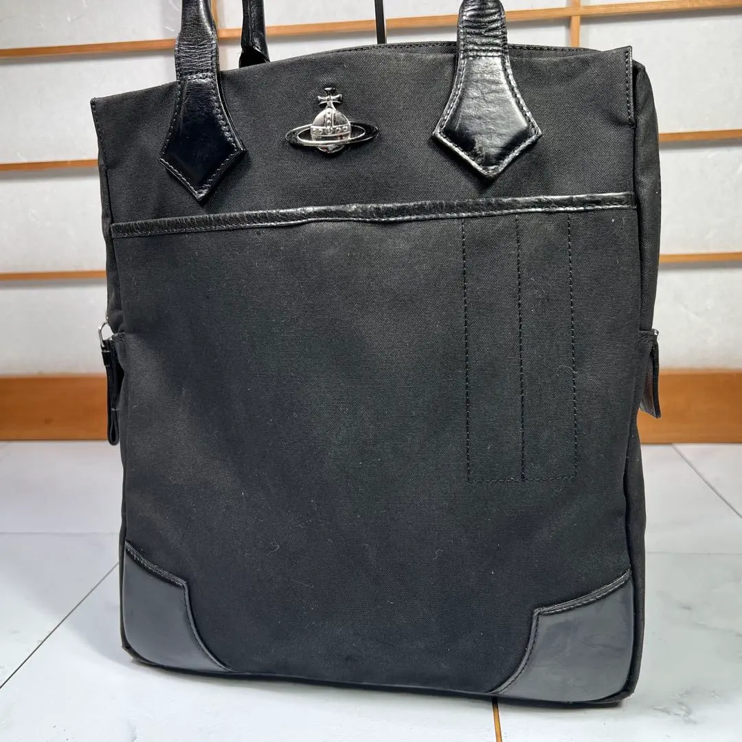 Vivienne Westwood man ビジネストート キャンバス レザー 2025年最新】Vivienne Westwood MAN メンズ トートバッグの人気