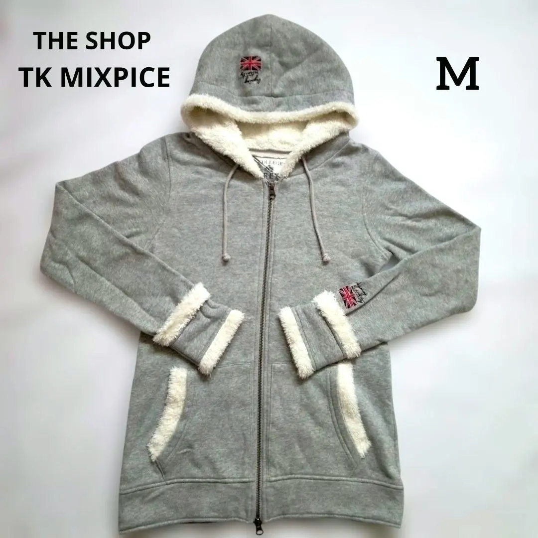 Thumbnail of THE SHOP TK MIXPICE Boa Hooded Zip-up Parka ★ M