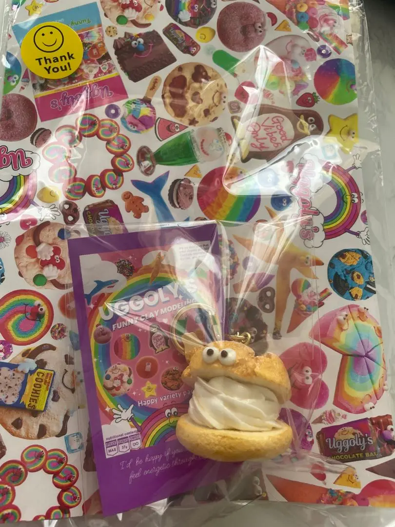 Uggoly's ストロベリーブラウニーキーチェーン しぶや × Mellows United】別注のコラボ チェーンリング発売開始