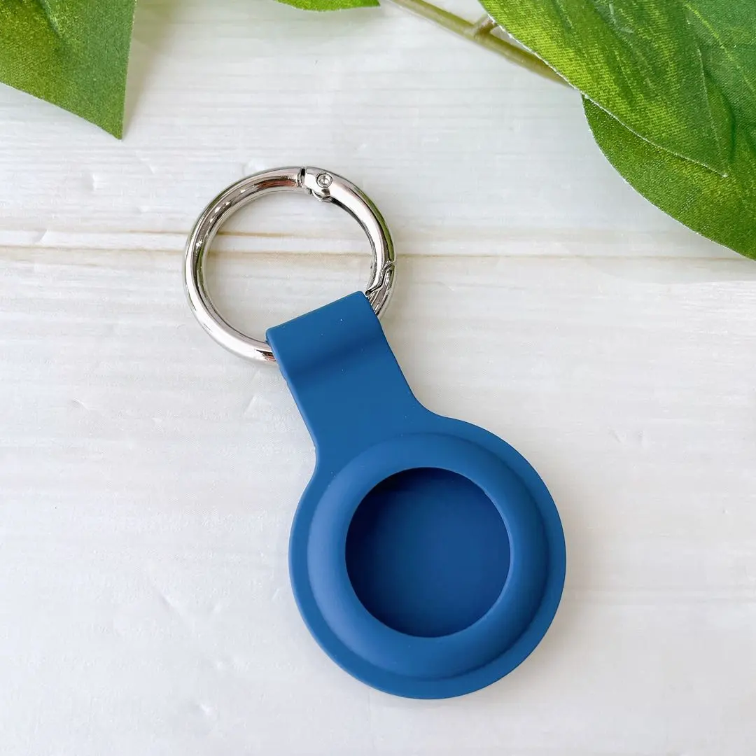 Thumbnail of ☆ AirTag Case Keychain Silicone Blue