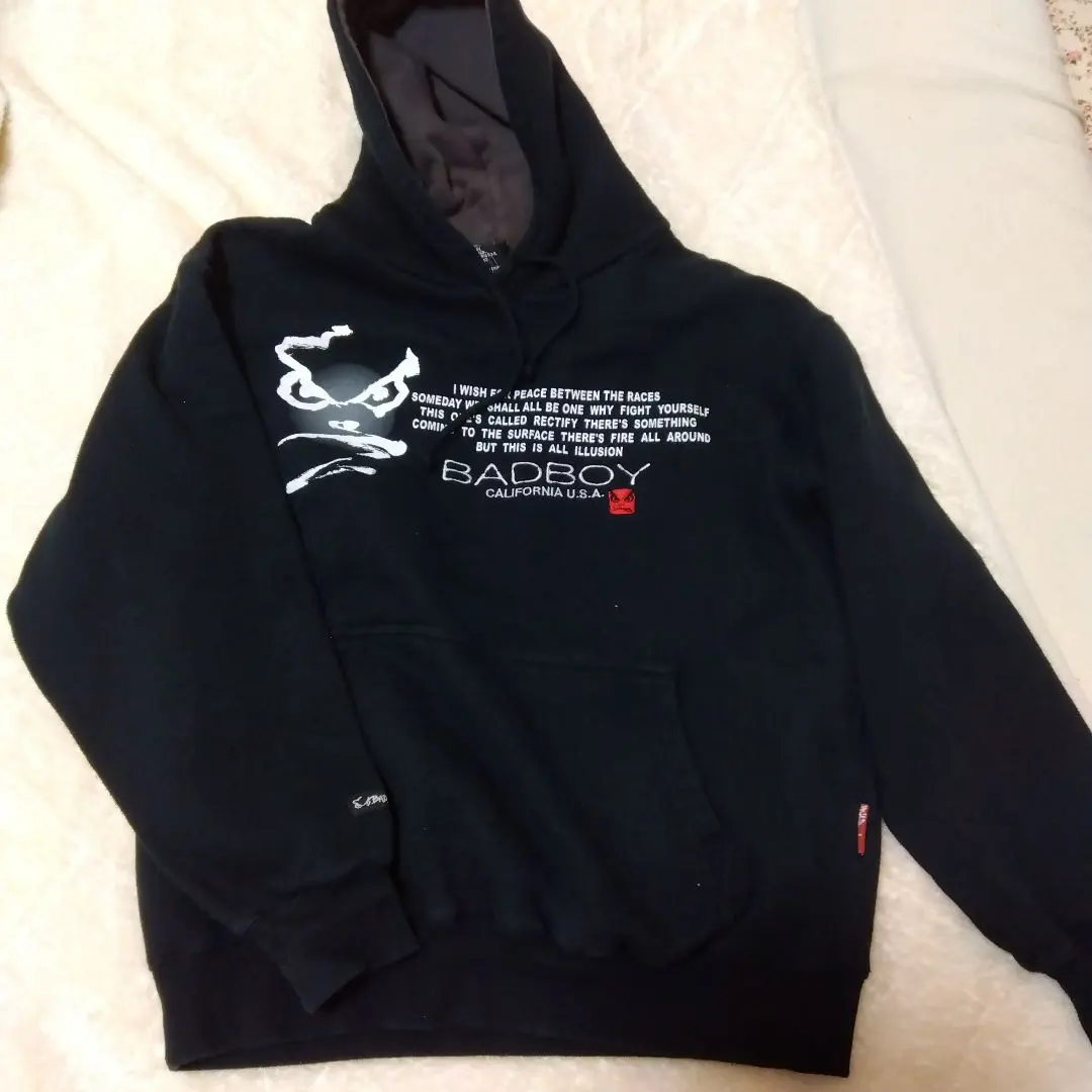 Thumbnail of BAD BOY Fleece Hoodie L Black