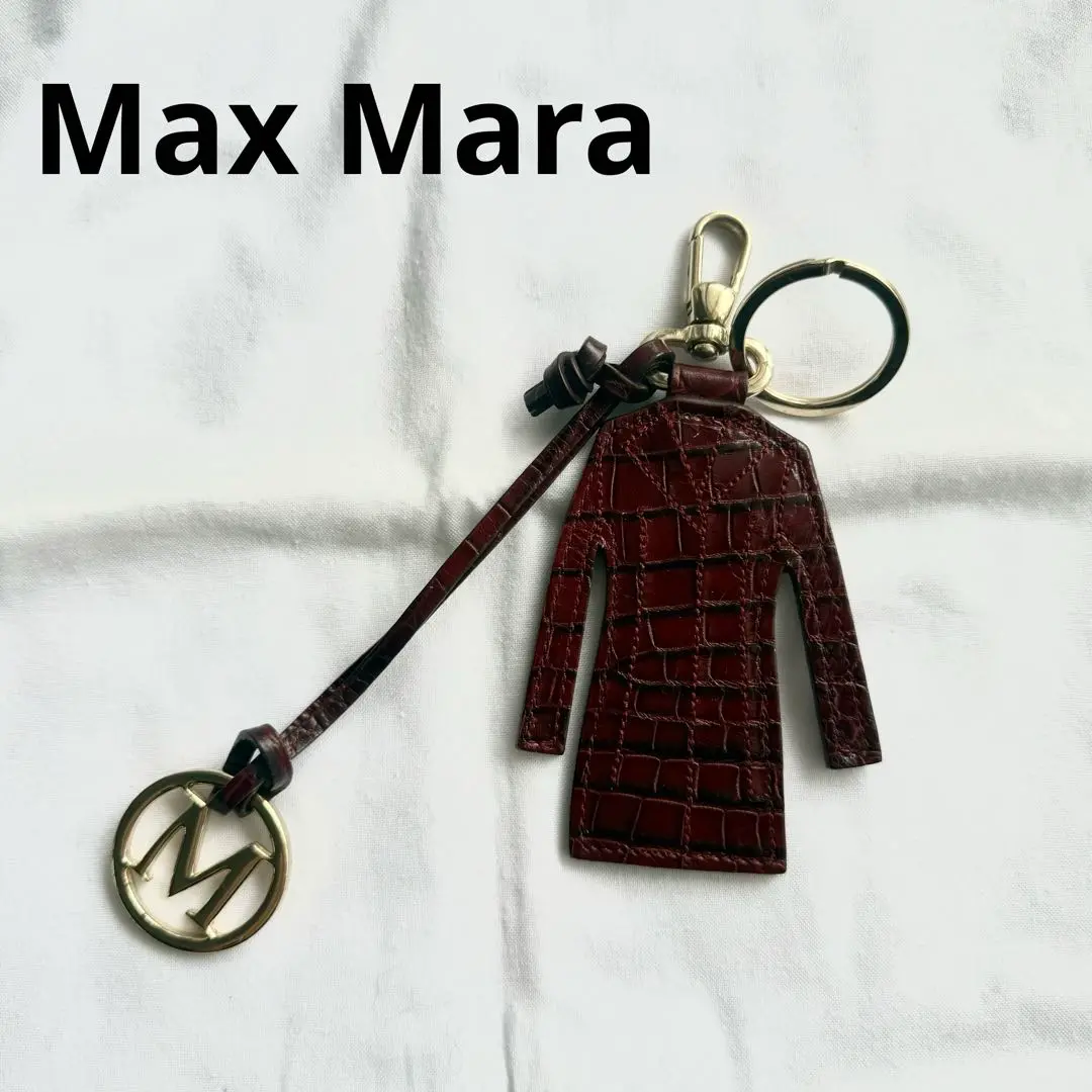 Max Mara MMロゴ レザー キーリング Max Mara MMロゴ レザー キーリング (Max Mara/キーホルダー