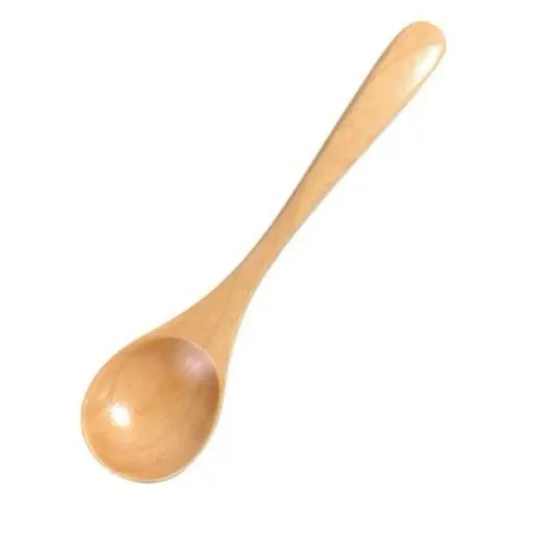Thumbnail of Natural Wood Cafe Style Teaspoon, Made in Japan, Coffee, Dessert