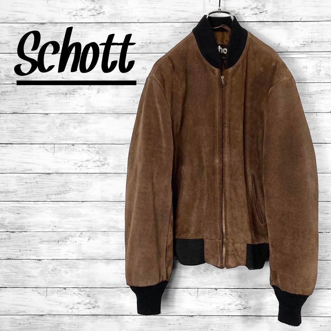2025年最新】ショット ボンバージャケット スエードの人気アイテム