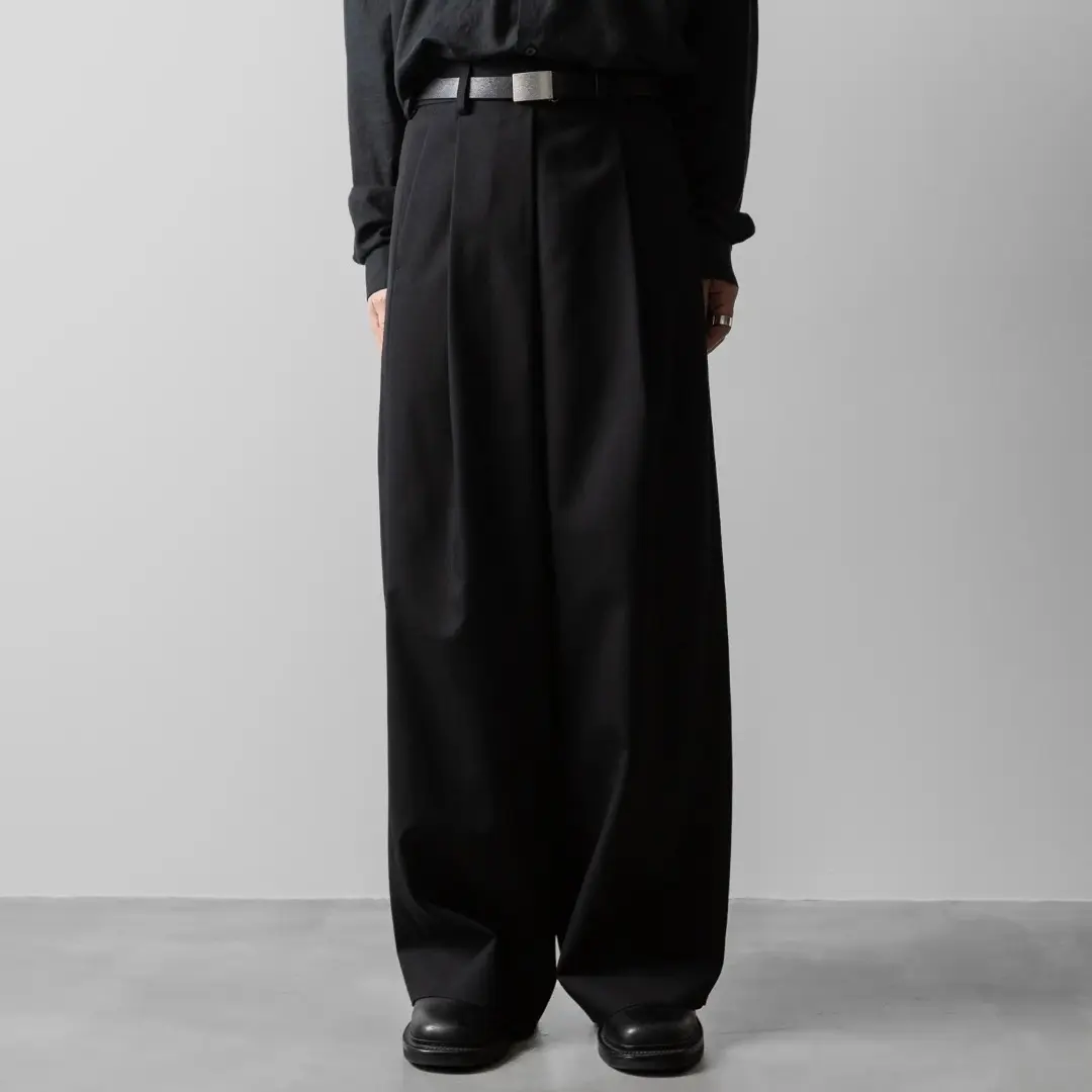シュタイン　ワイドスラックス stein】DOUBLE WIDE TROUSERSの魅力。 / スタッフブログ