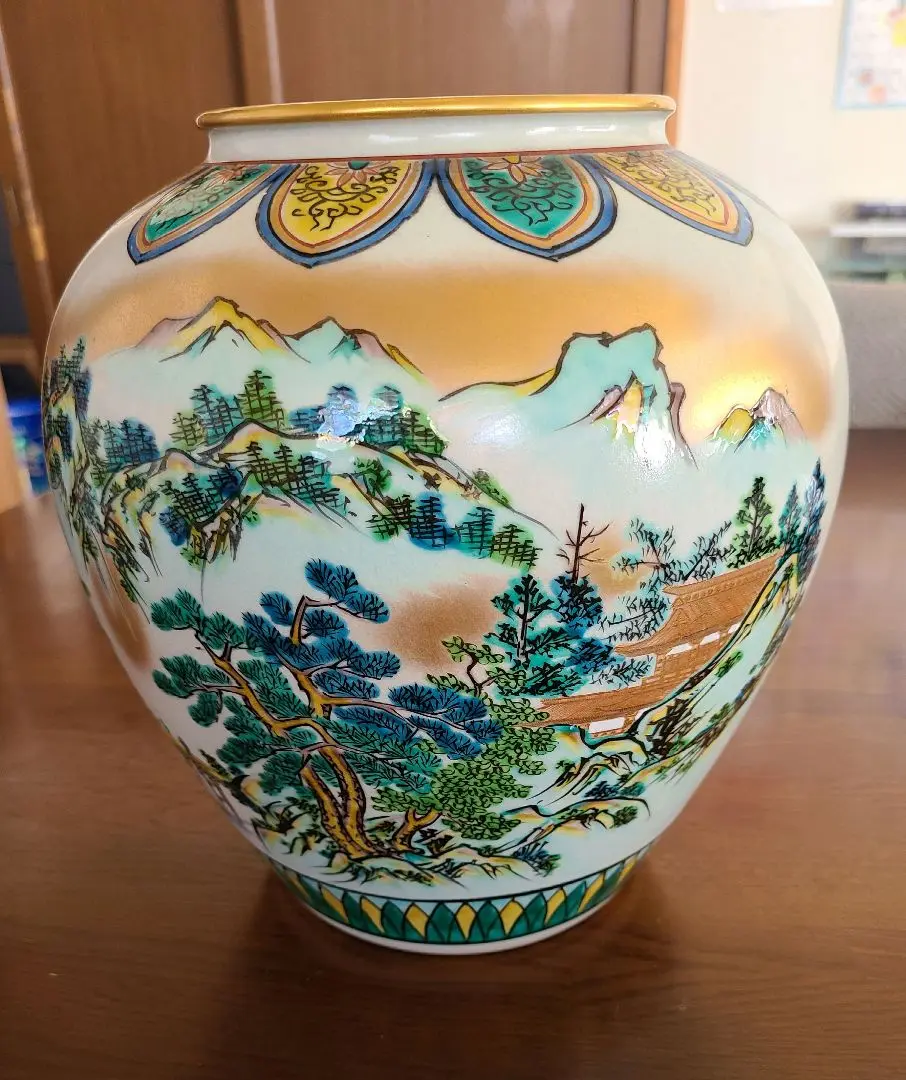 Yahoo!オークション -「九谷焼 花瓶 花鳥」(九谷) (日本の陶磁