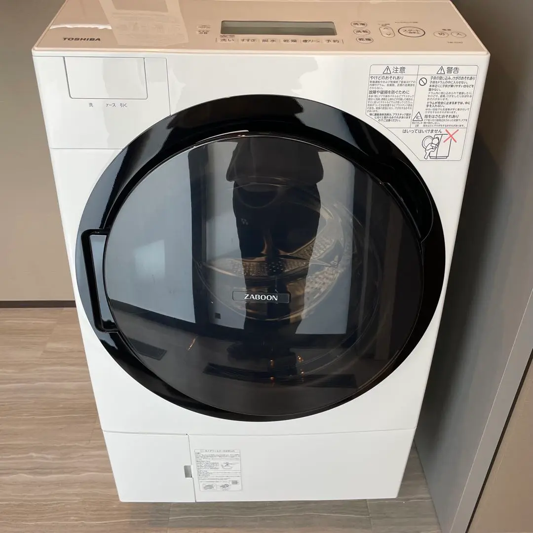 美品 TOSHIBA 2019年ドラム式洗濯機　TW-117A7L(W) TOSHIBA(トウシバ）11.0kg スリム型ドラム式洗濯機 TW-117A7