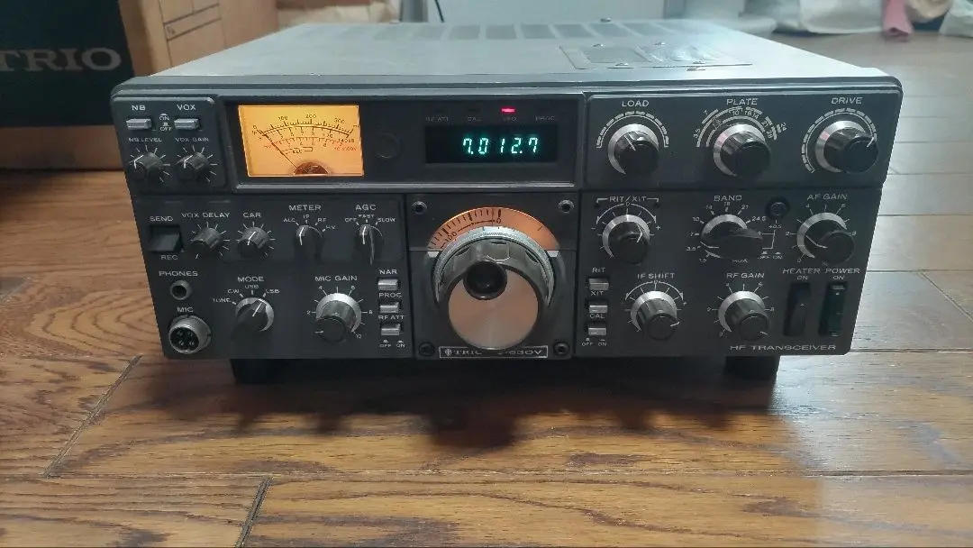 TRIO TS-530V 無線機 トランシーバー 通電確認済み 品質検査済 無線機 TS-530V TRIO トランシーバー トランシーバー